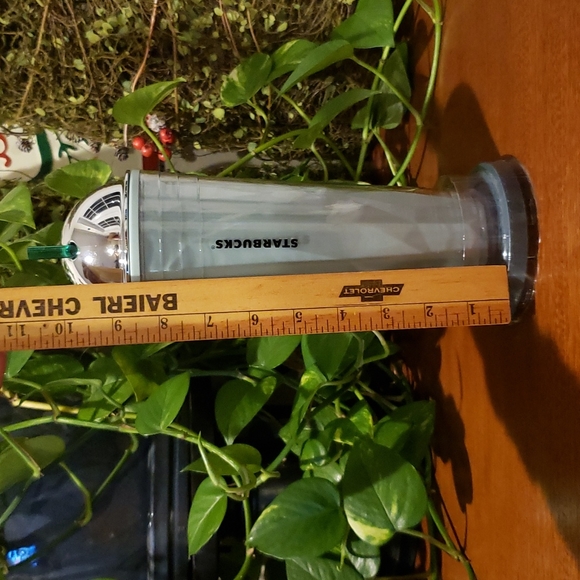 Rare STARBUCKS Insulated Diamond Globe Frappuccino Venti Cup - Picture 8 of 8